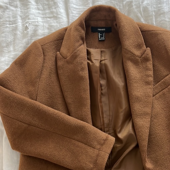 Velvet Brown Blazer - Picture 1 of 5